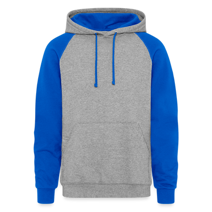 My Problem Funny Christian Unisex Colorblock Hooded Sweatshirt - ClaimedbyGodDesigns