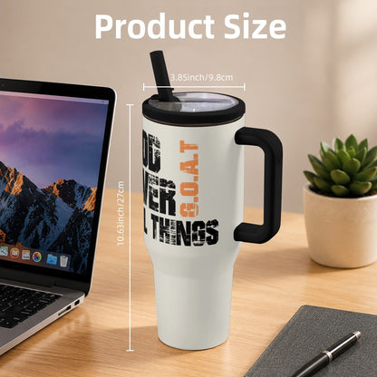 God Over All Things Christian 40oz Tumbler - Claimed by God Designs