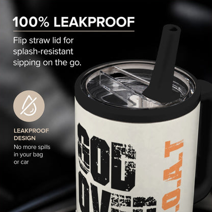 God Over All Things Christian 40oz Tumbler - Claimed by God Designs