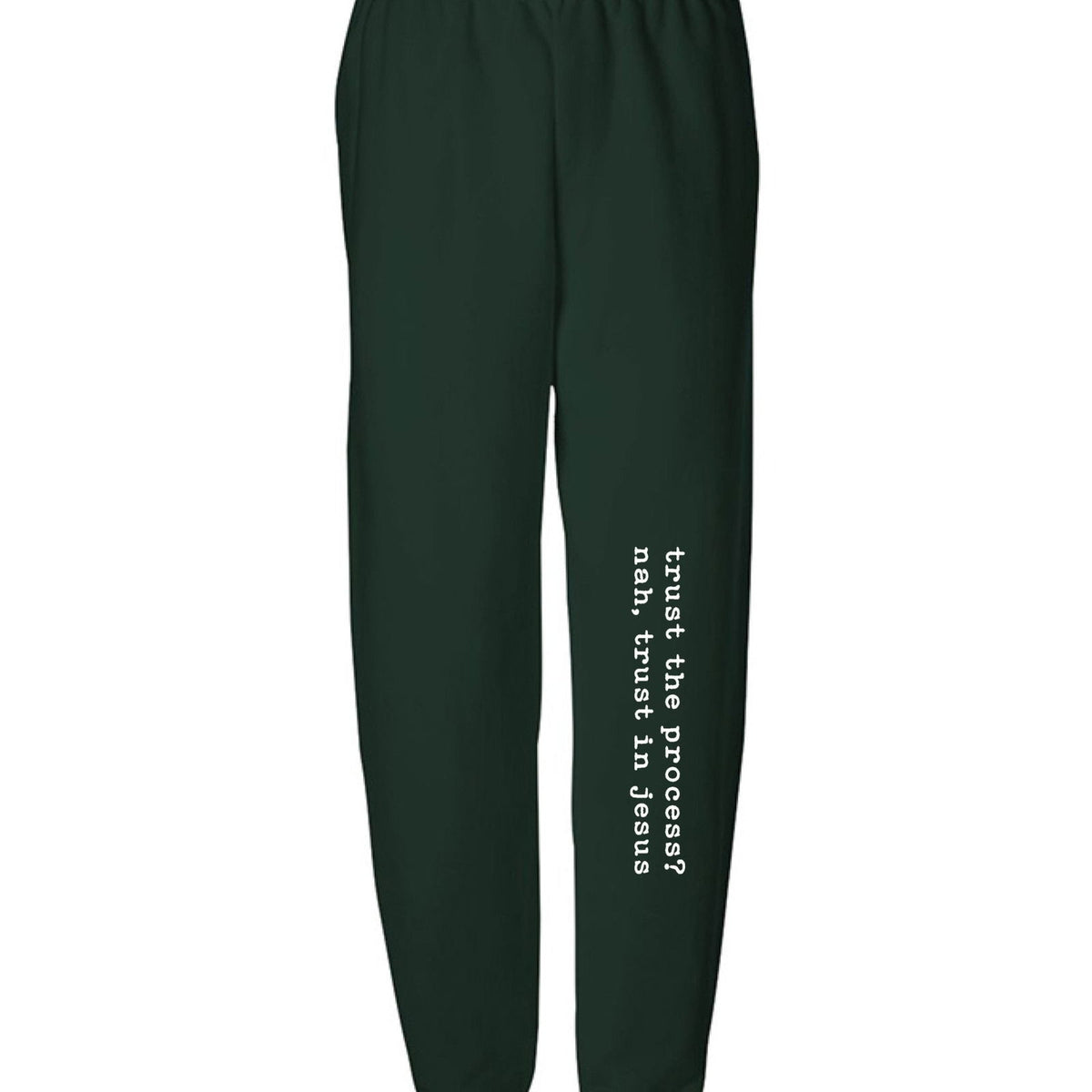 Nah Trust Him Youth Christian Sweatpants - ClaimedbyGodDesigns