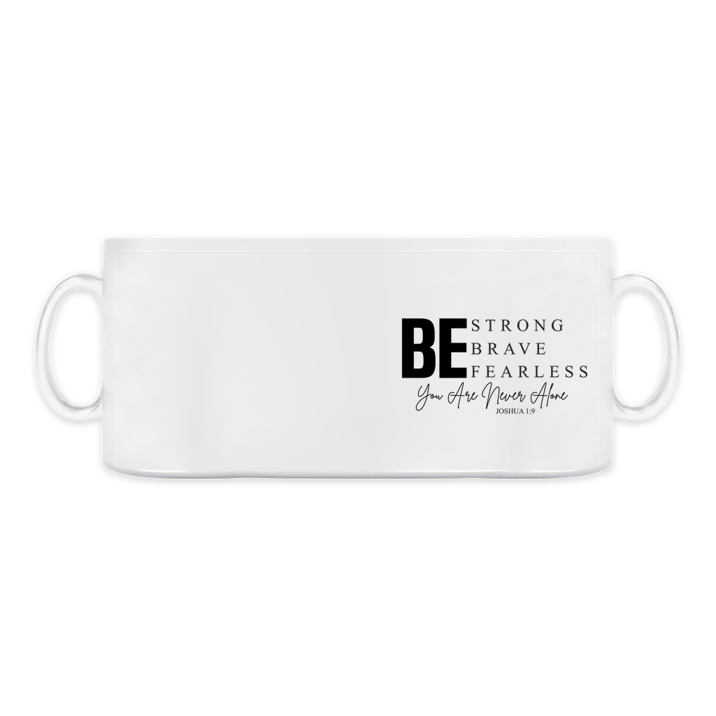 Never Alone Christian Metallic Mug - ClaimedbyGodDesigns