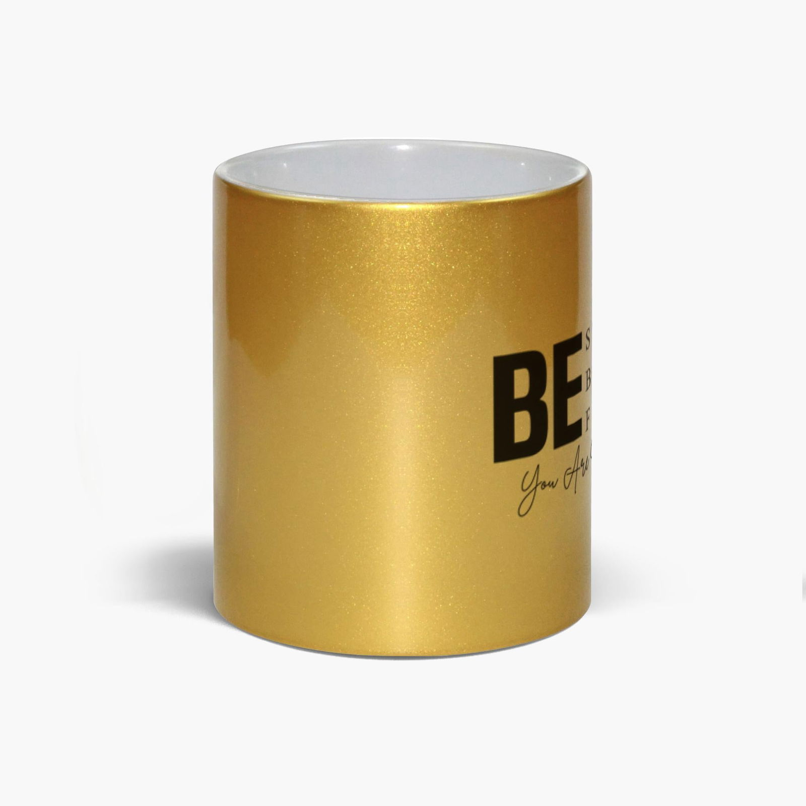 Never Alone Christian Metallic Mug - ClaimedbyGodDesigns