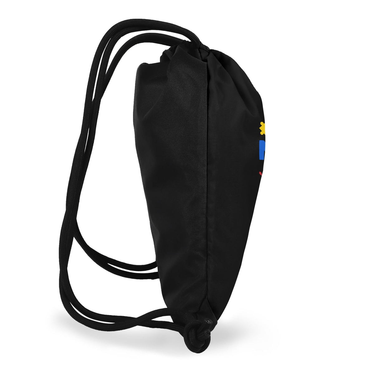 Nonverbal But My Mama Aint Autism Awareness Black Drawstring Bag(Single-Sided Print) - ClaimedbyGodDesigns