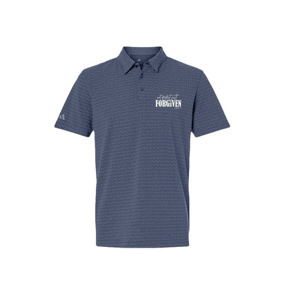 Not Perfect Just Forgiven Men's Christian Blend Polo T-shirt - ClaimedbyGodDesigns