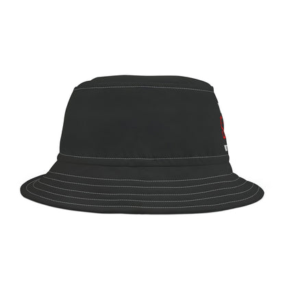 Not Today Satan Not Tomorrow Either Christian Bucket Hat (AOP) - ClaimedbyGodDesigns