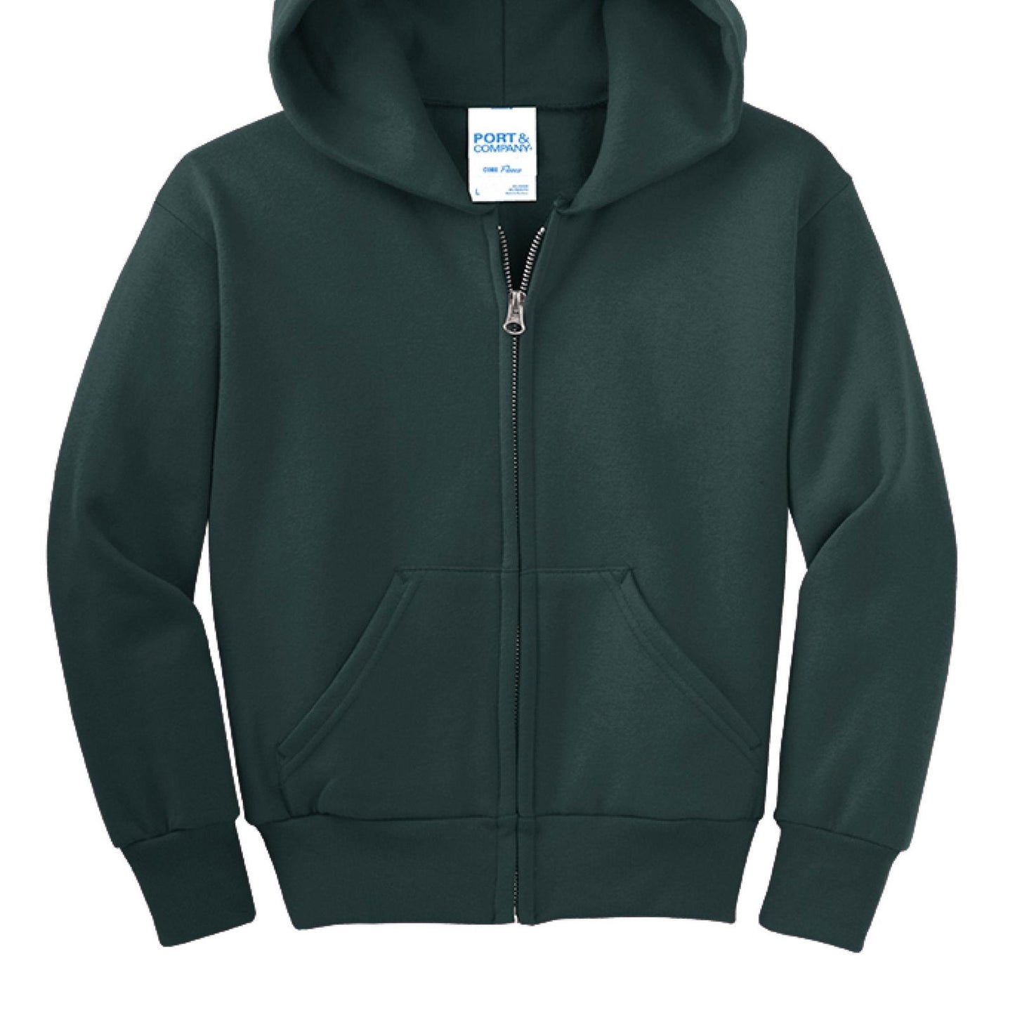 Nothing Can Stand Youth Christian Hooded Full-zip Sweatshirt - ClaimedbyGodDesigns