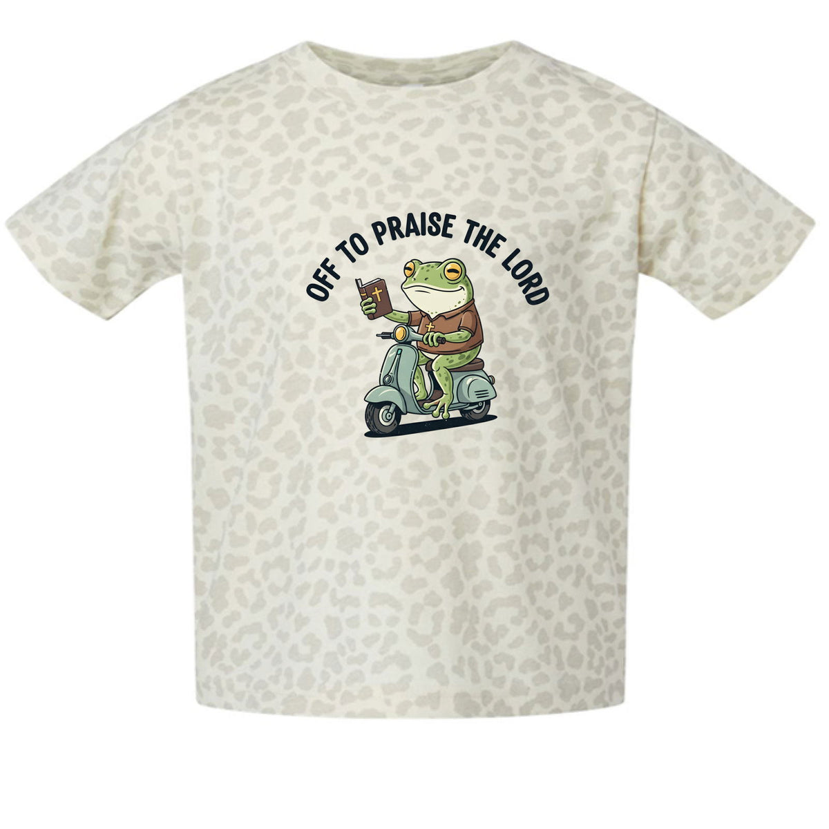 Off To Praise The Lord Toddler Christian T-shirt - ClaimedbyGodDesigns