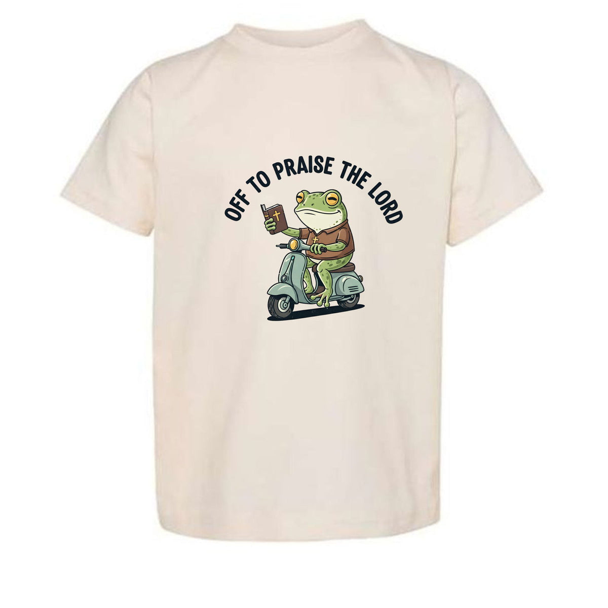 Off To Praise The Lord Toddler Christian T-shirt - ClaimedbyGodDesigns