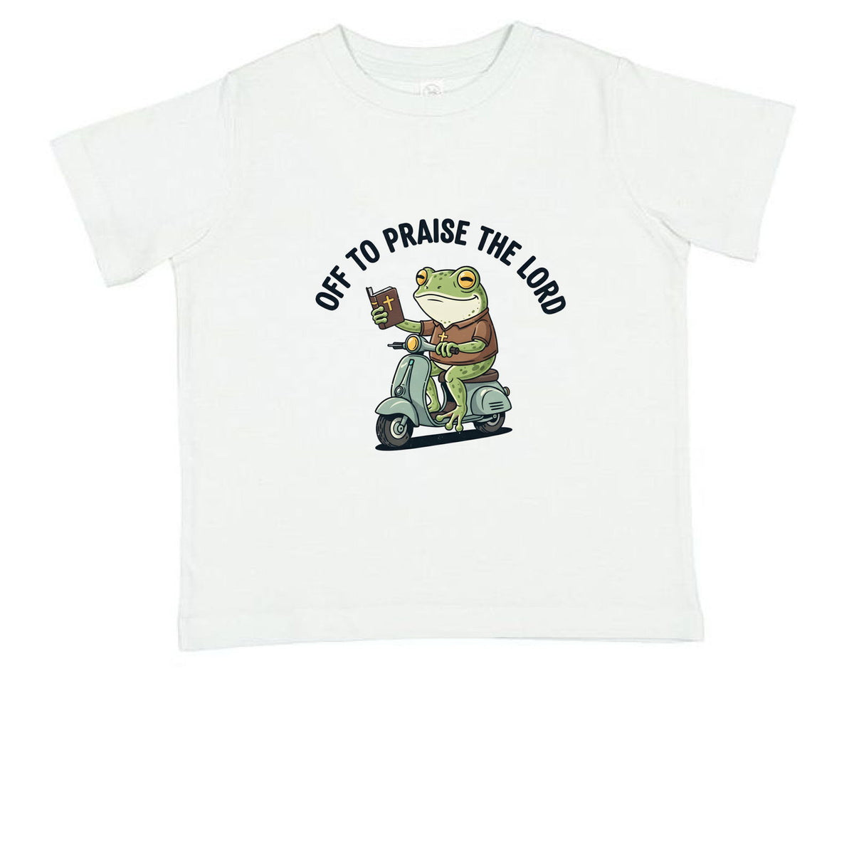 Off To Praise The Lord Toddler Christian T-shirt - ClaimedbyGodDesigns