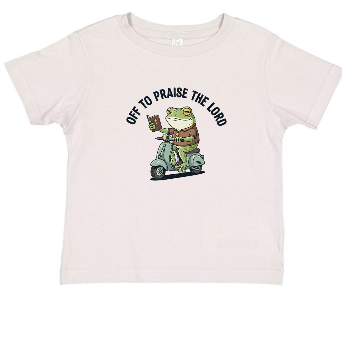 Off To Praise The Lord Toddler Christian T-shirt - ClaimedbyGodDesigns