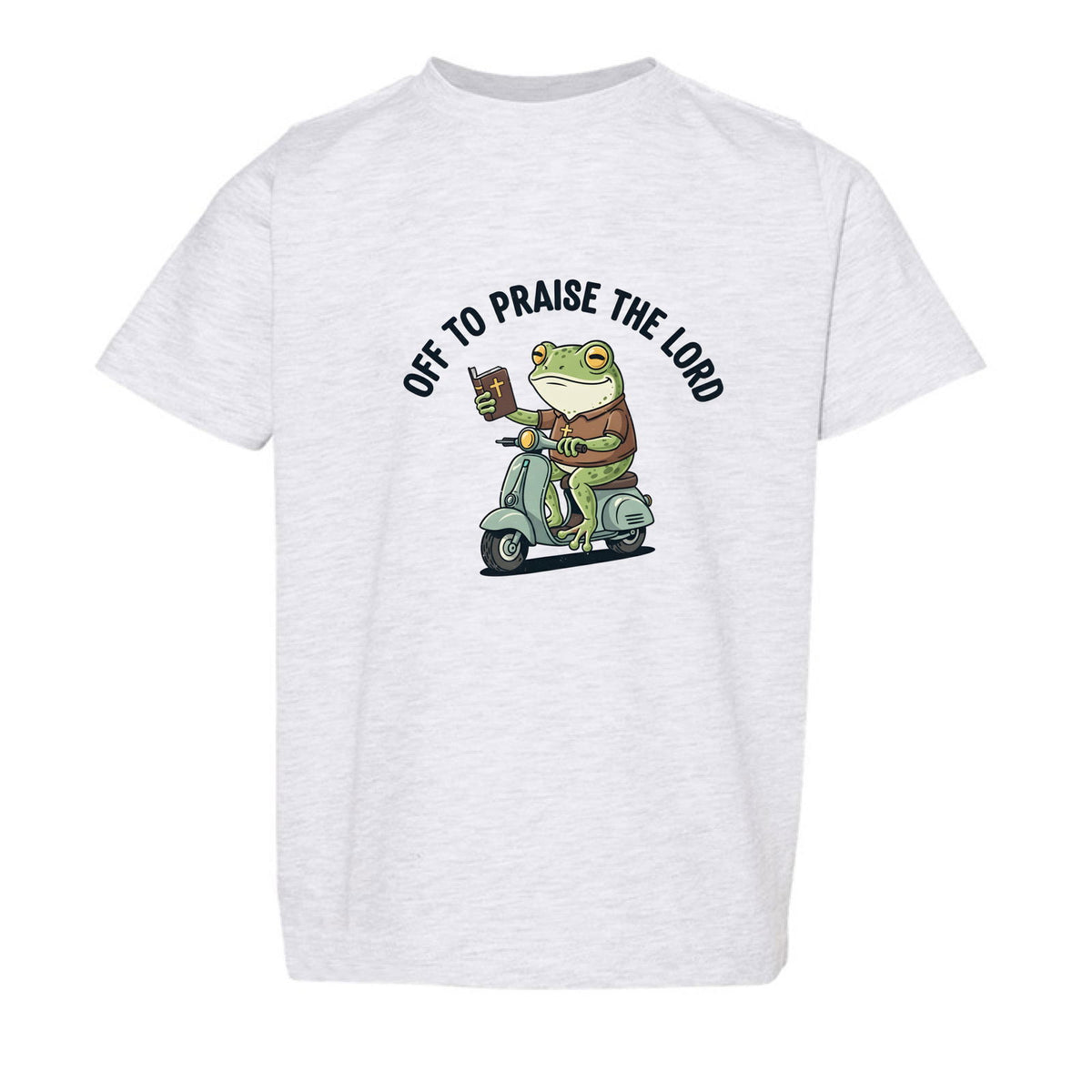 Off To Praise The Lord Toddler Christian T-shirt - ClaimedbyGodDesigns