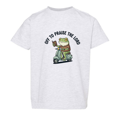 Off To Praise The Lord Toddler Christian T-shirt - ClaimedbyGodDesigns