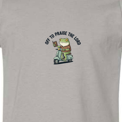 Off To Praise The Lord Toddler Christian T-shirt - ClaimedbyGodDesigns