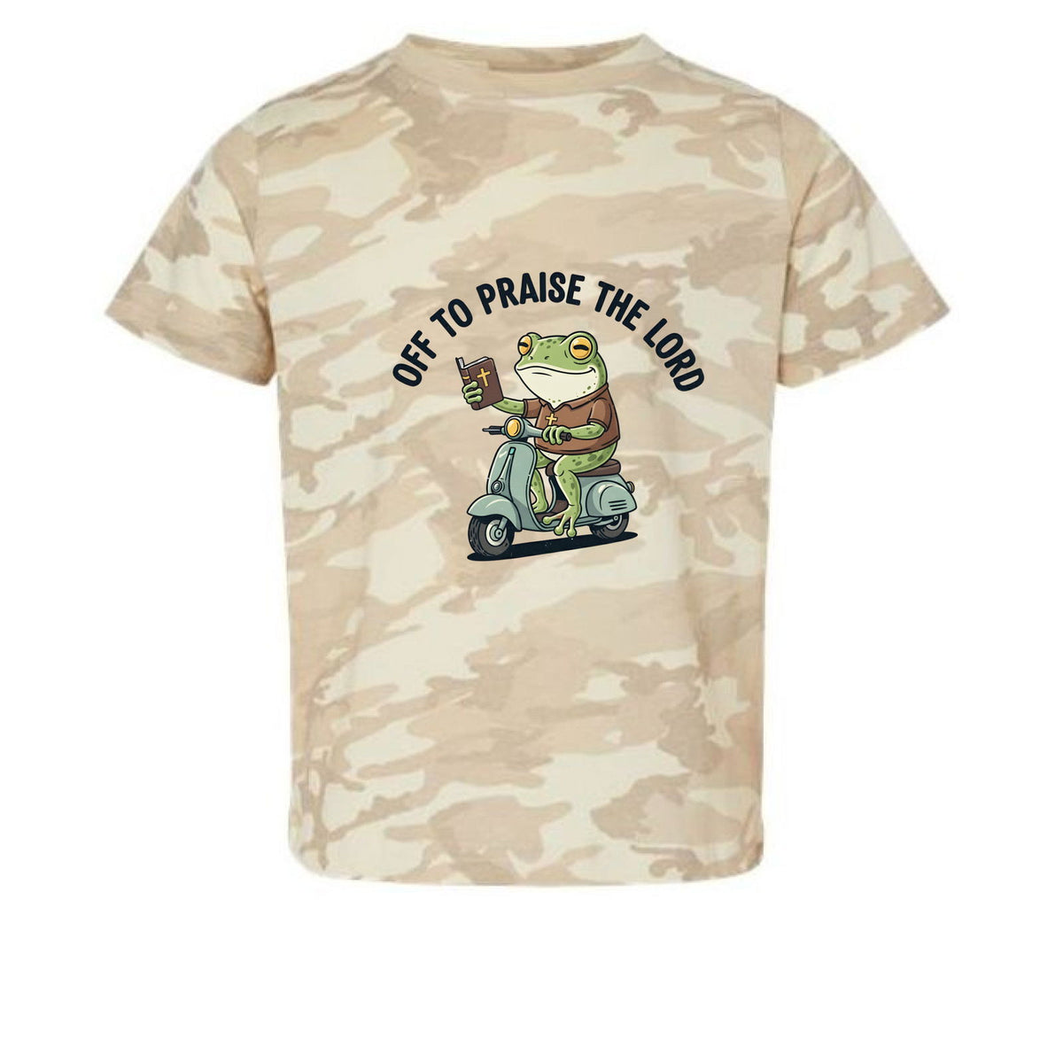 Off To Praise The Lord Toddler Christian T-shirt - ClaimedbyGodDesigns