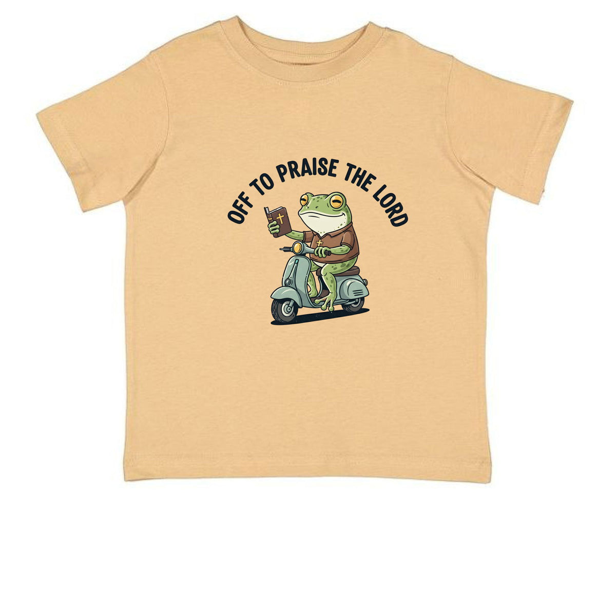 Off To Praise The Lord Toddler Christian T-shirt - ClaimedbyGodDesigns