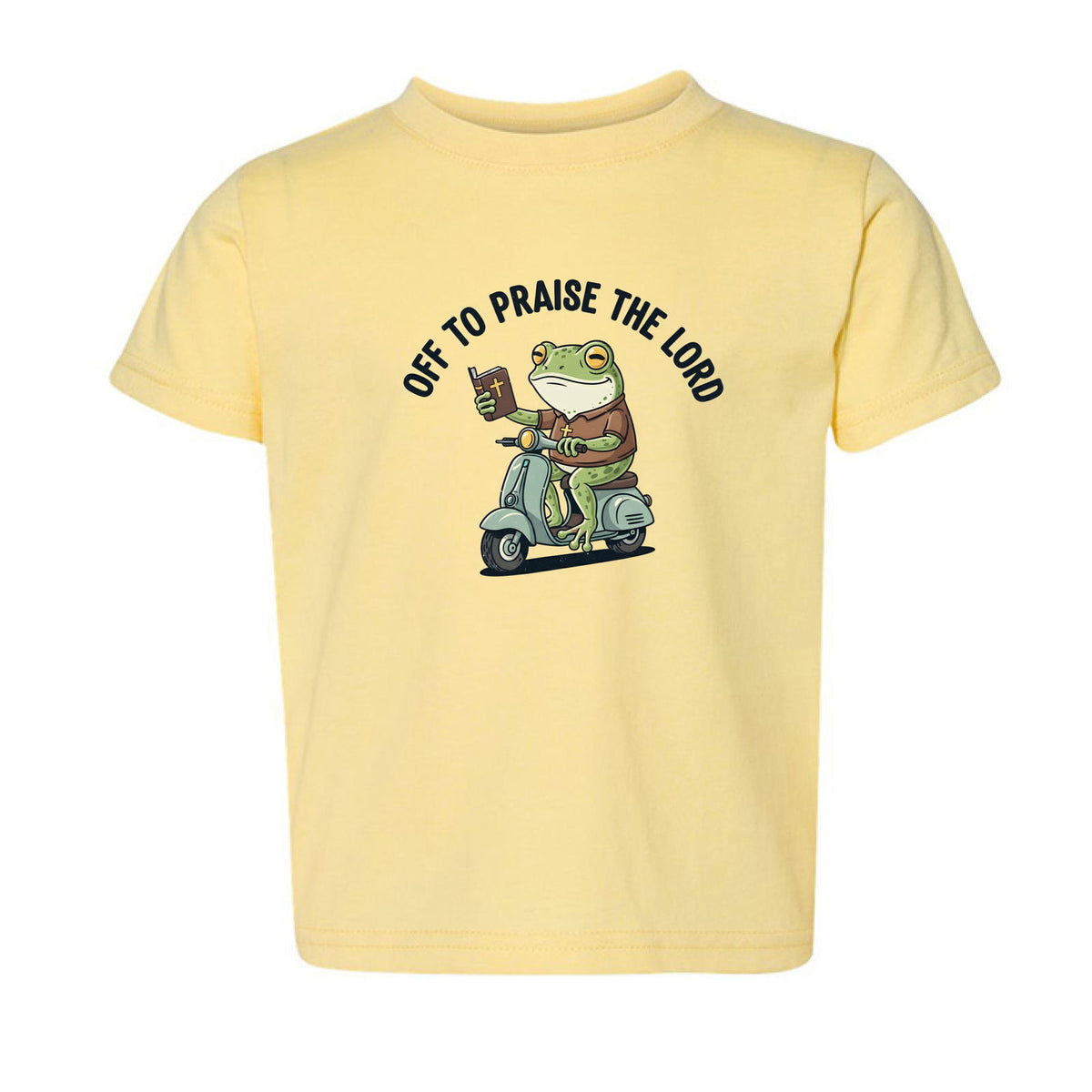 Off To Praise The Lord Toddler Christian T-shirt - ClaimedbyGodDesigns