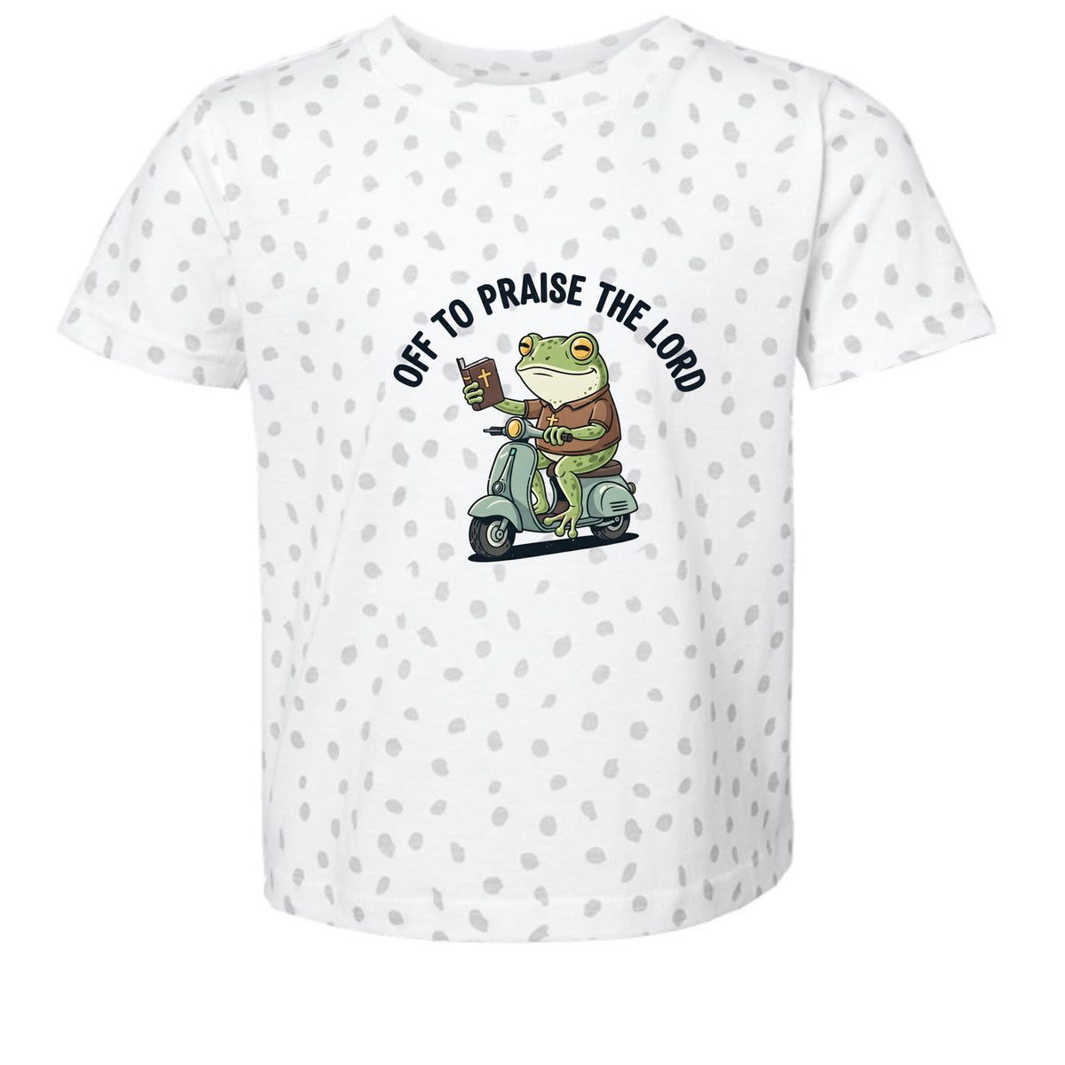 Off To Praise The Lord Toddler Christian T-shirt - ClaimedbyGodDesigns