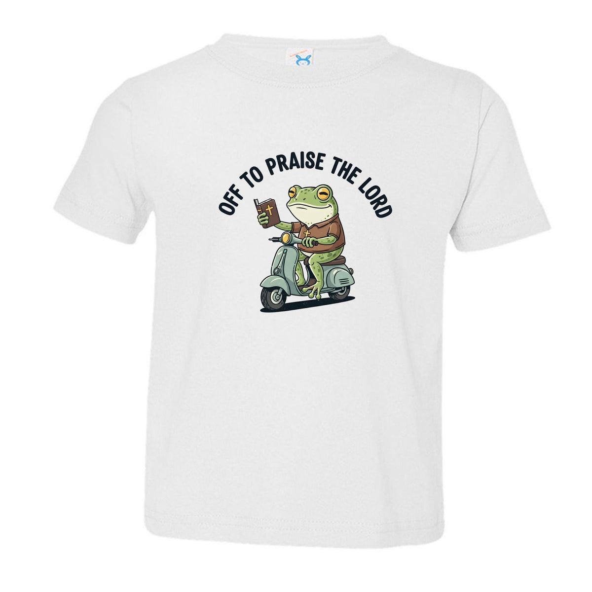 Off To Praise The Lord Toddler Christian T-shirt - ClaimedbyGodDesigns