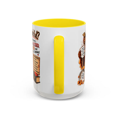 Oh Honey… I’m Blessed, Fed and Still Standing! Thanksgiving Turkey Mug - Claimed by God Designs
