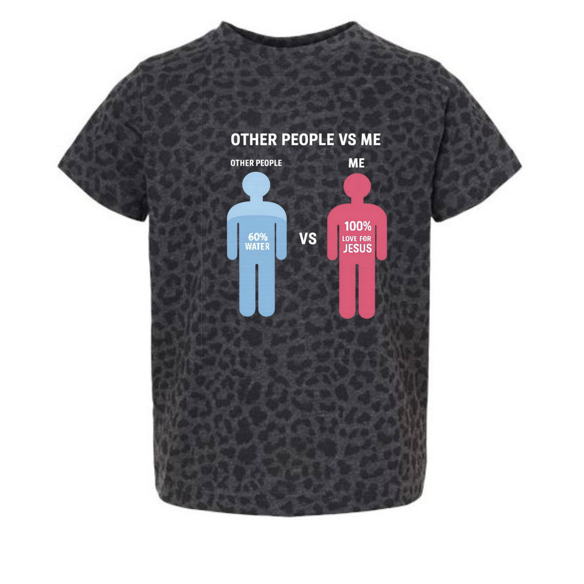 Other People Vs Me Funny Toddler Christian T-shirt - ClaimedbyGodDesigns