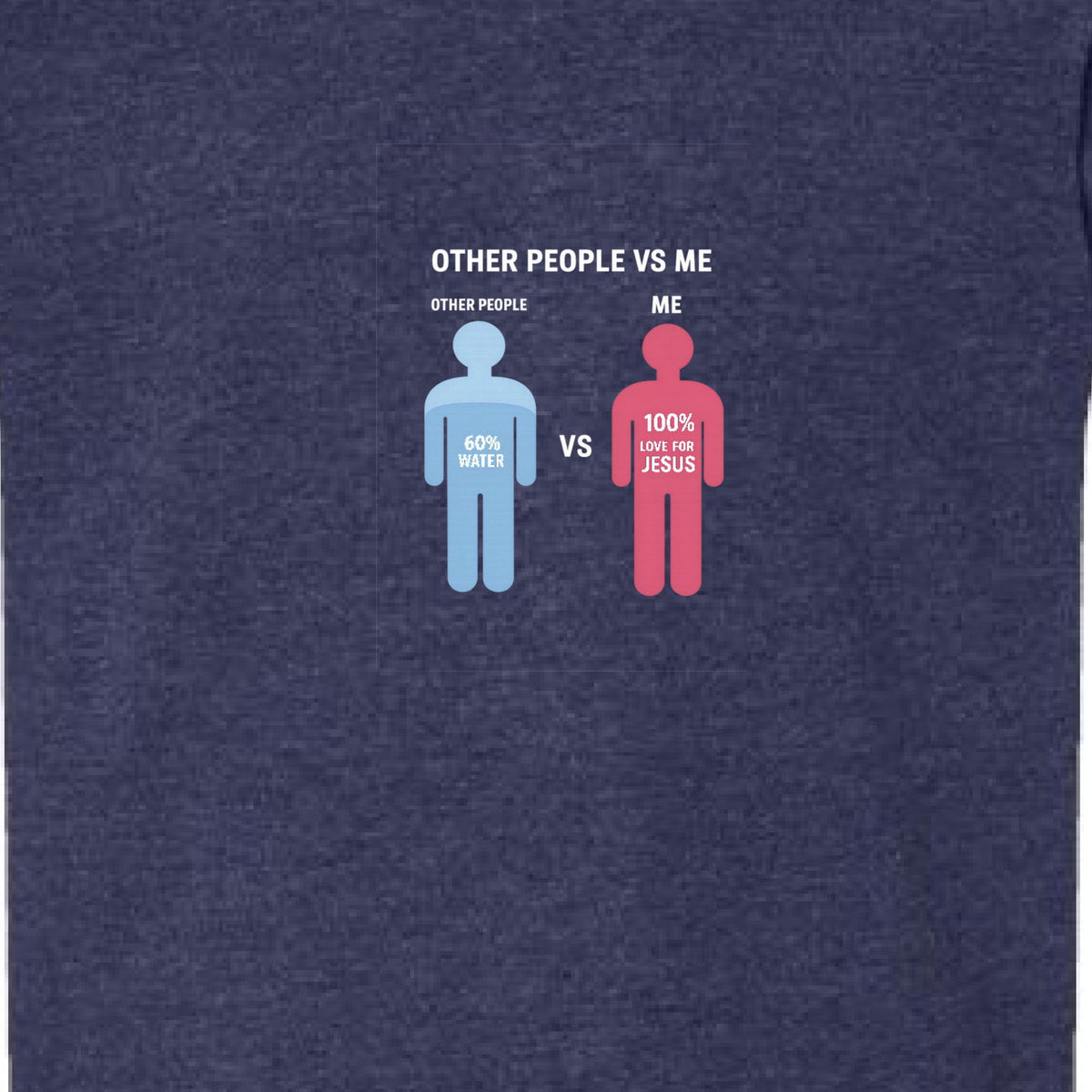 Other People Vs Me Funny Toddler Christian T-shirt - ClaimedbyGodDesigns