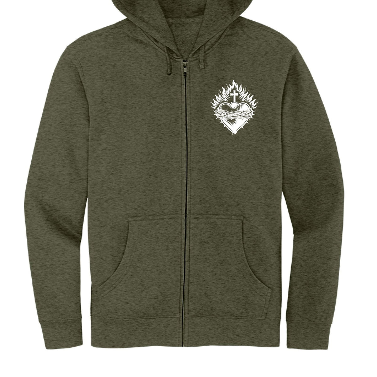 Places I Won't Be Going Today Funny Unisex Christian Full-zip Hooded Sweatshirt - ClaimedbyGodDesigns