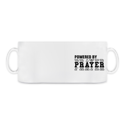 Powered By Prayer Christian Metallic Mug - ClaimedbyGodDesigns