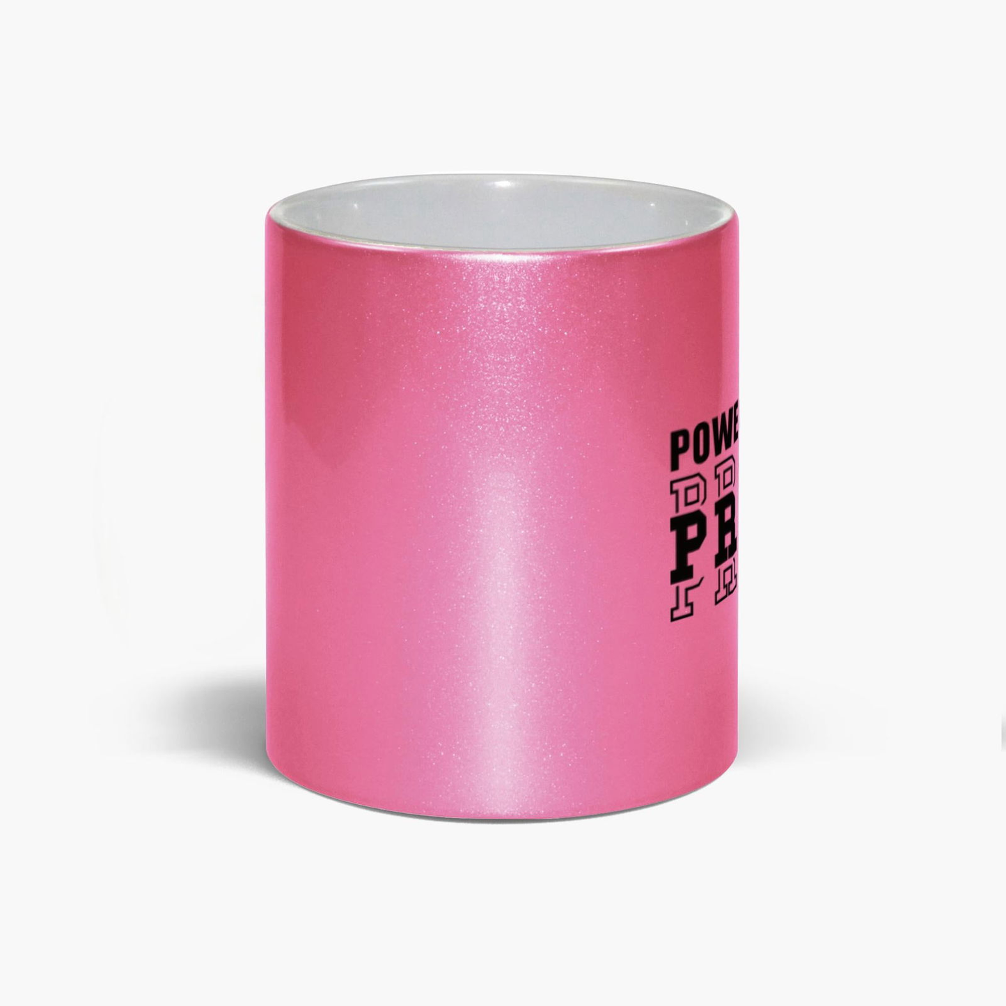 Powered By Prayer Christian Metallic Mug - ClaimedbyGodDesigns