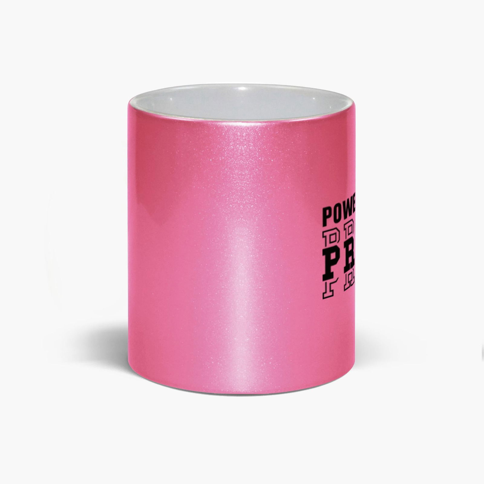 Powered By Prayer Christian Metallic Mug - ClaimedbyGodDesigns