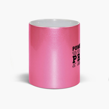 Powered By Prayer Christian Metallic Mug - ClaimedbyGodDesigns