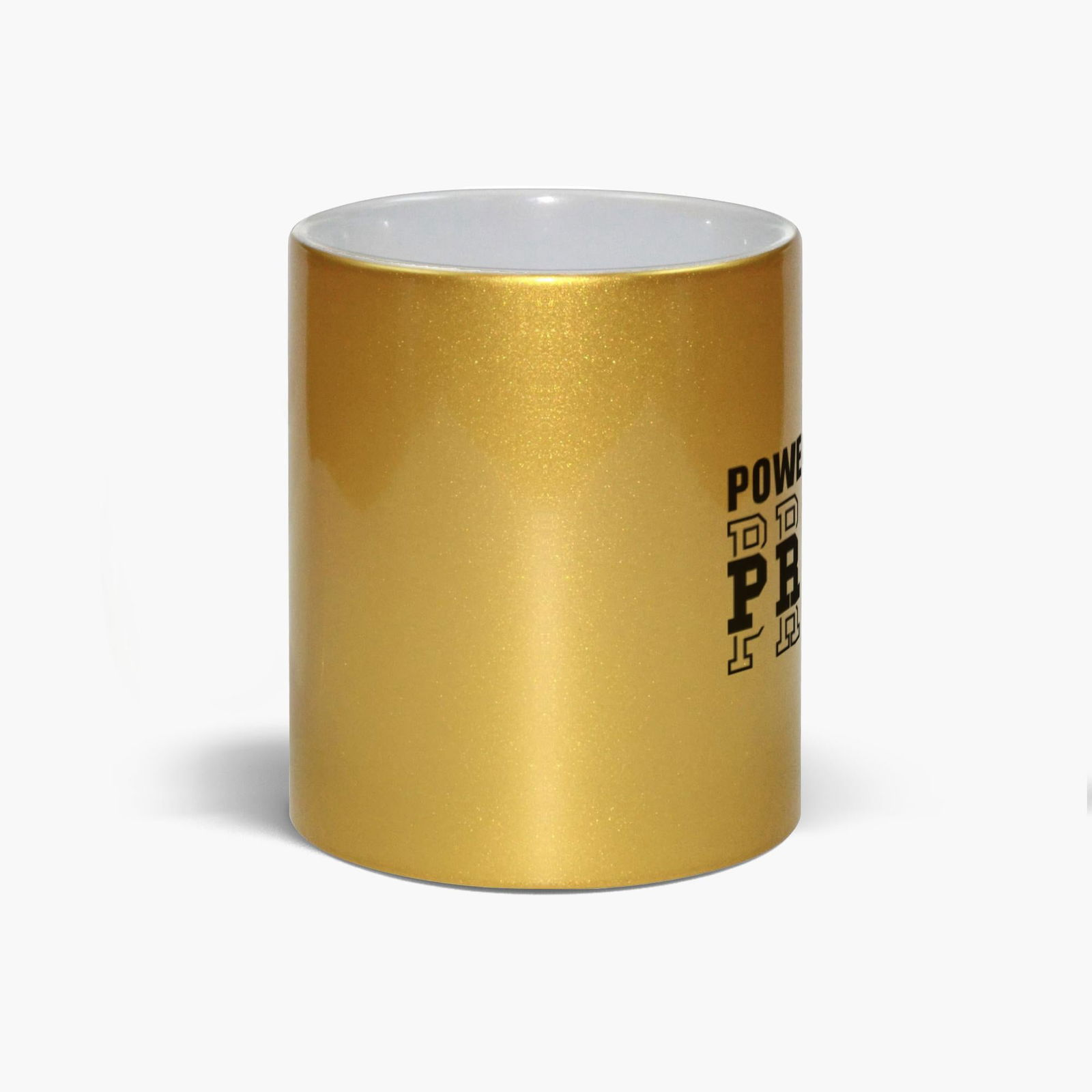 Powered By Prayer Christian Metallic Mug - ClaimedbyGodDesigns