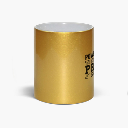 Powered By Prayer Christian Metallic Mug - ClaimedbyGodDesigns