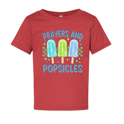Prayers and Popsicles Baby Christian T-shirt - ClaimedbyGodDesigns