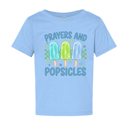 Prayers and Popsicles Baby Christian T-shirt - ClaimedbyGodDesigns
