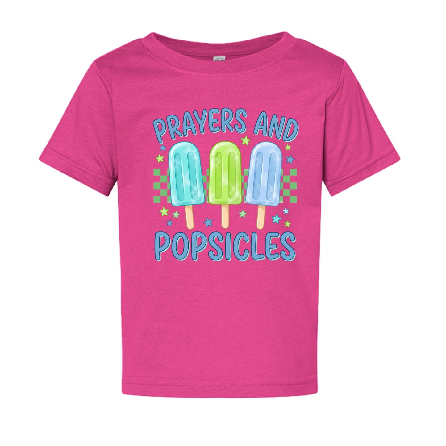 Prayers and Popsicles Baby Christian T-shirt - ClaimedbyGodDesigns