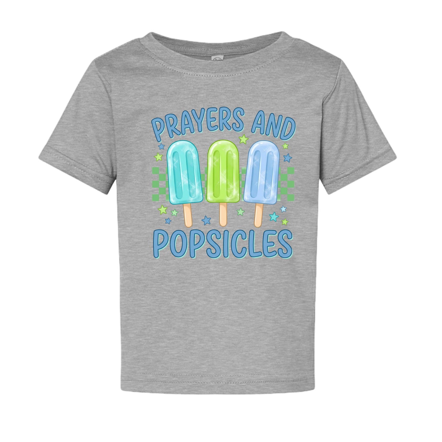 Prayers and Popsicles Baby Christian T-shirt - ClaimedbyGodDesigns