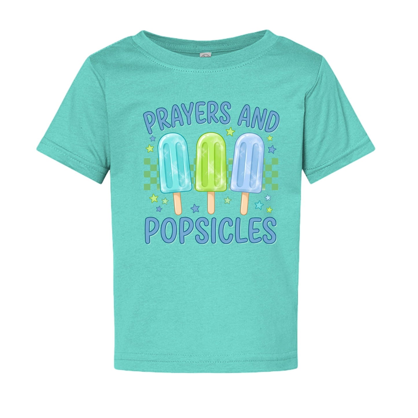 Prayers and Popsicles Baby Christian T-shirt - ClaimedbyGodDesigns