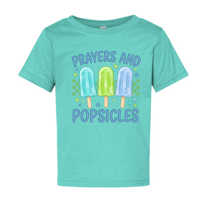 Prayers and Popsicles Baby Christian T-shirt - ClaimedbyGodDesigns