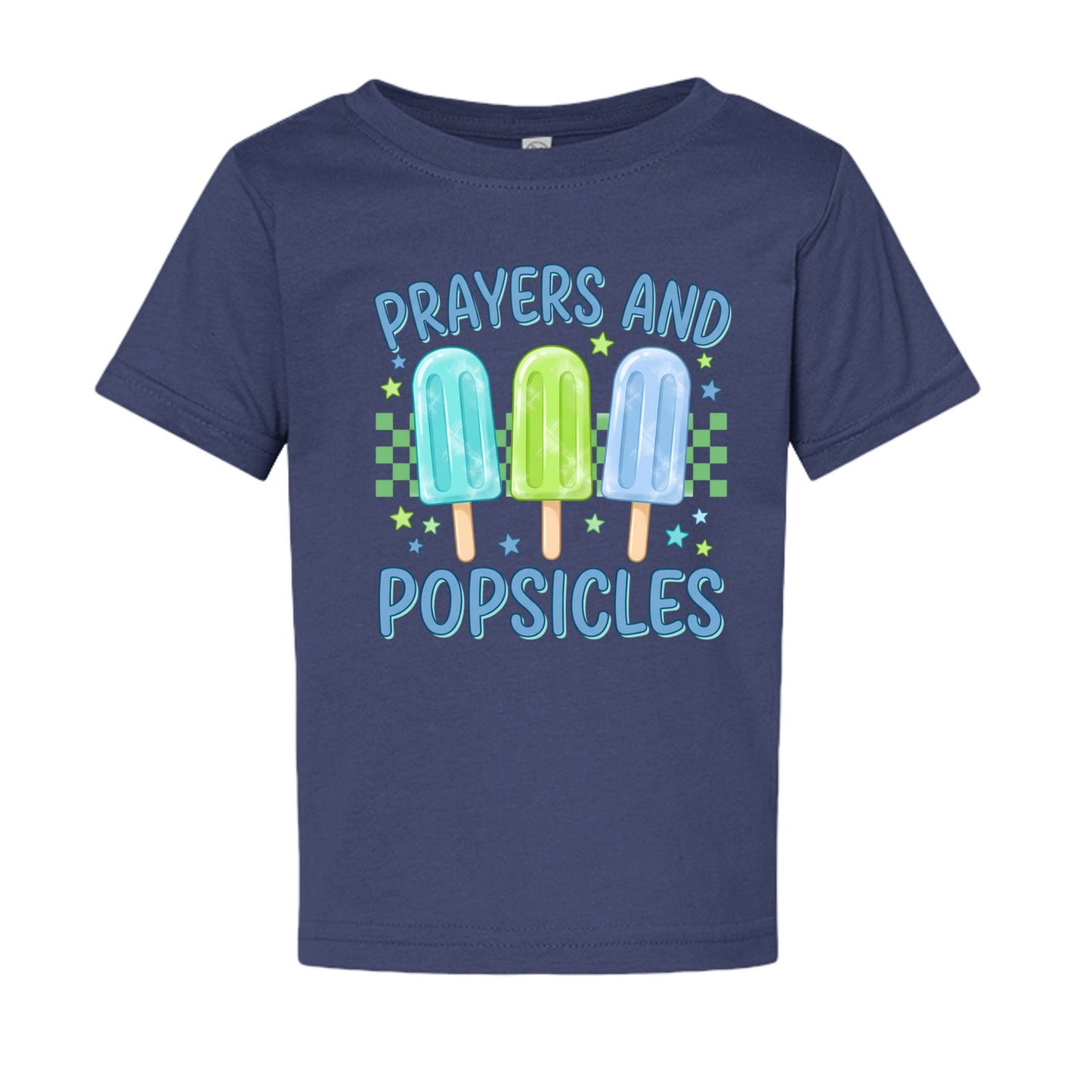Prayers and Popsicles Baby Christian T-shirt - ClaimedbyGodDesigns