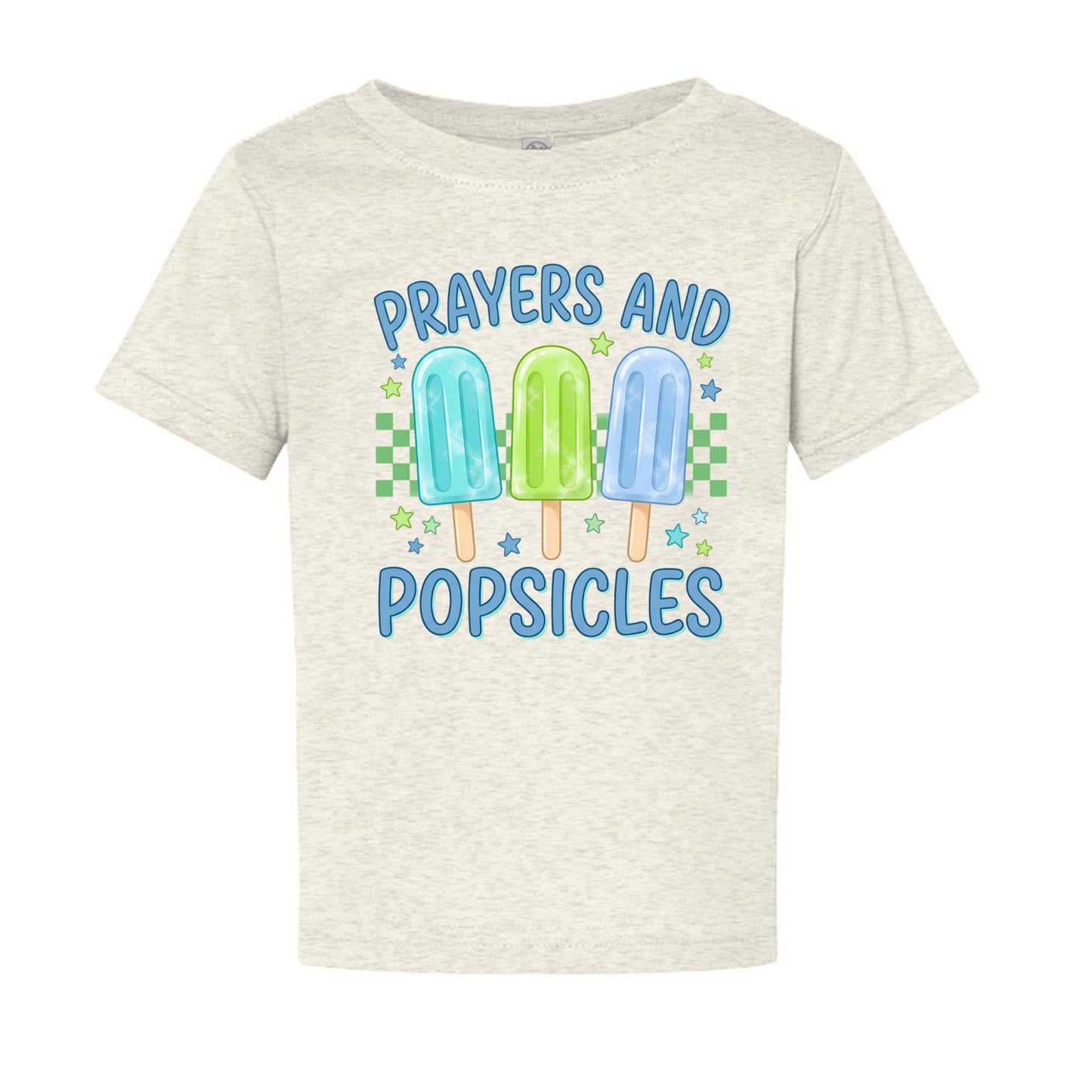 Prayers and Popsicles Baby Christian T-shirt - ClaimedbyGodDesigns