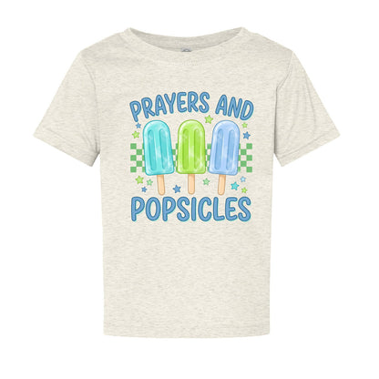 Prayers and Popsicles Baby Christian T-shirt - ClaimedbyGodDesigns