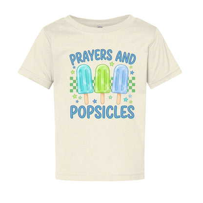 Prayers and Popsicles Baby Christian T-shirt - ClaimedbyGodDesigns