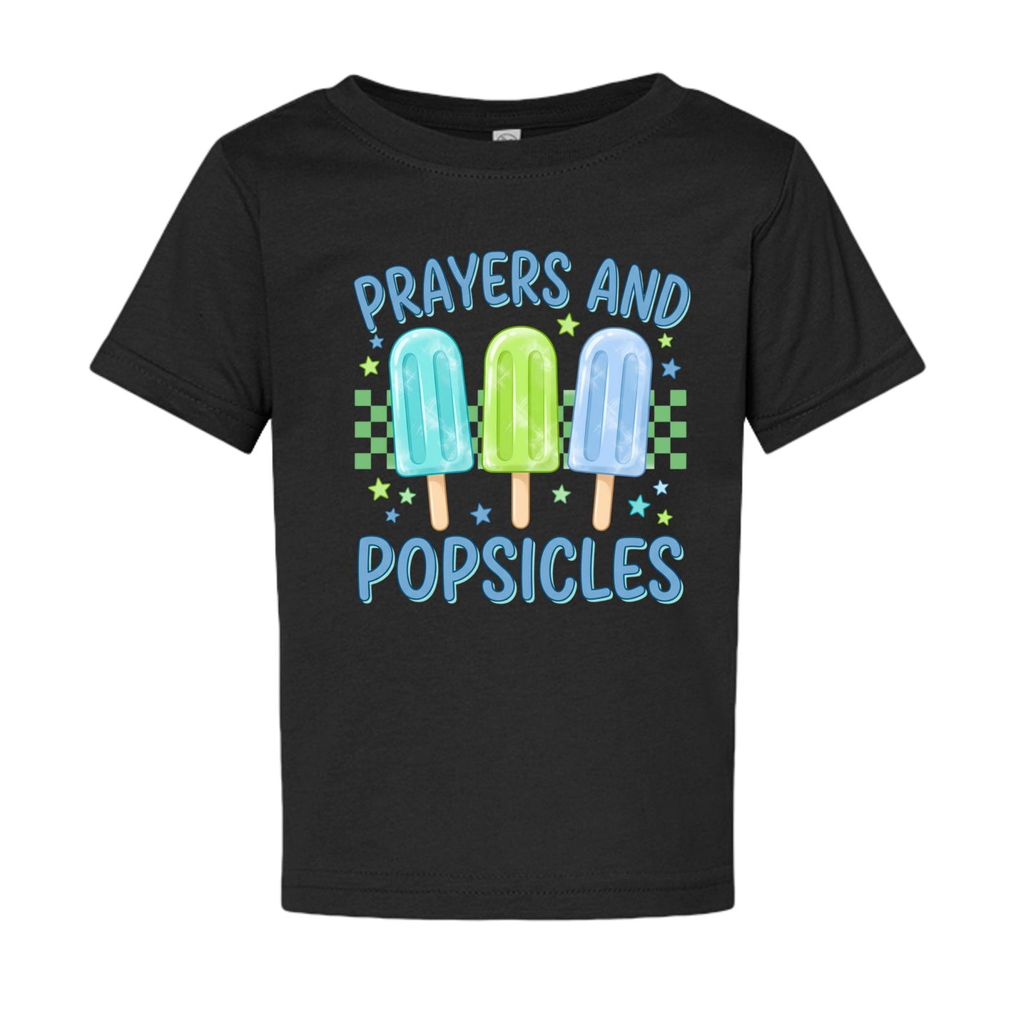 Prayers and Popsicles Baby Christian T-shirt - ClaimedbyGodDesigns