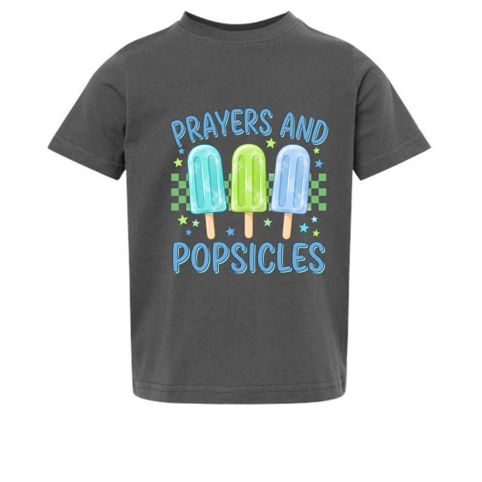 Prayers and Popsicles Toddler Christian T-shirt - ClaimedbyGodDesigns