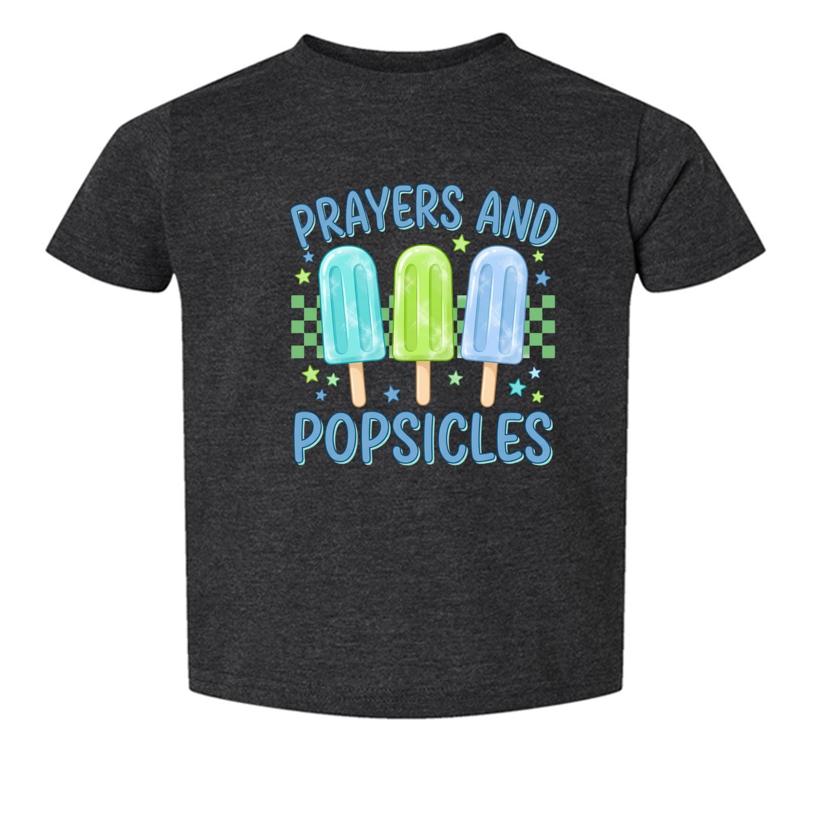 Prayers and Popsicles Toddler Christian T-shirt - ClaimedbyGodDesigns