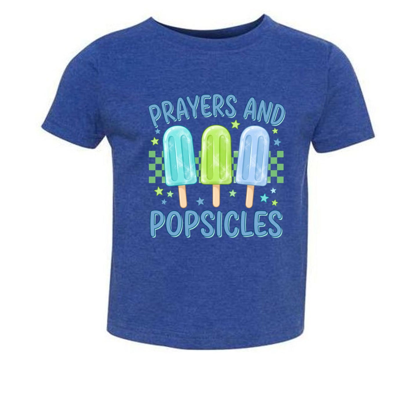 Prayers and Popsicles Toddler Christian T-shirt - ClaimedbyGodDesigns