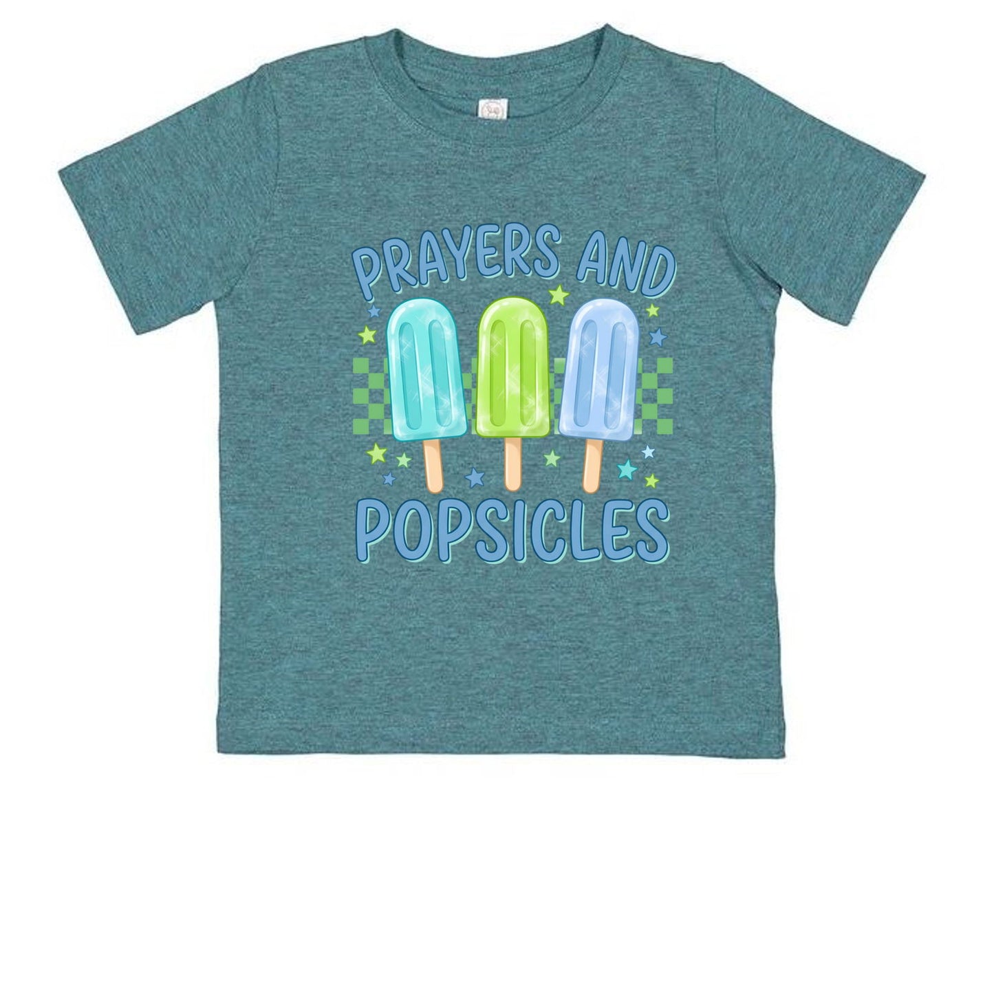 Prayers and Popsicles Toddler Christian T-shirt - ClaimedbyGodDesigns