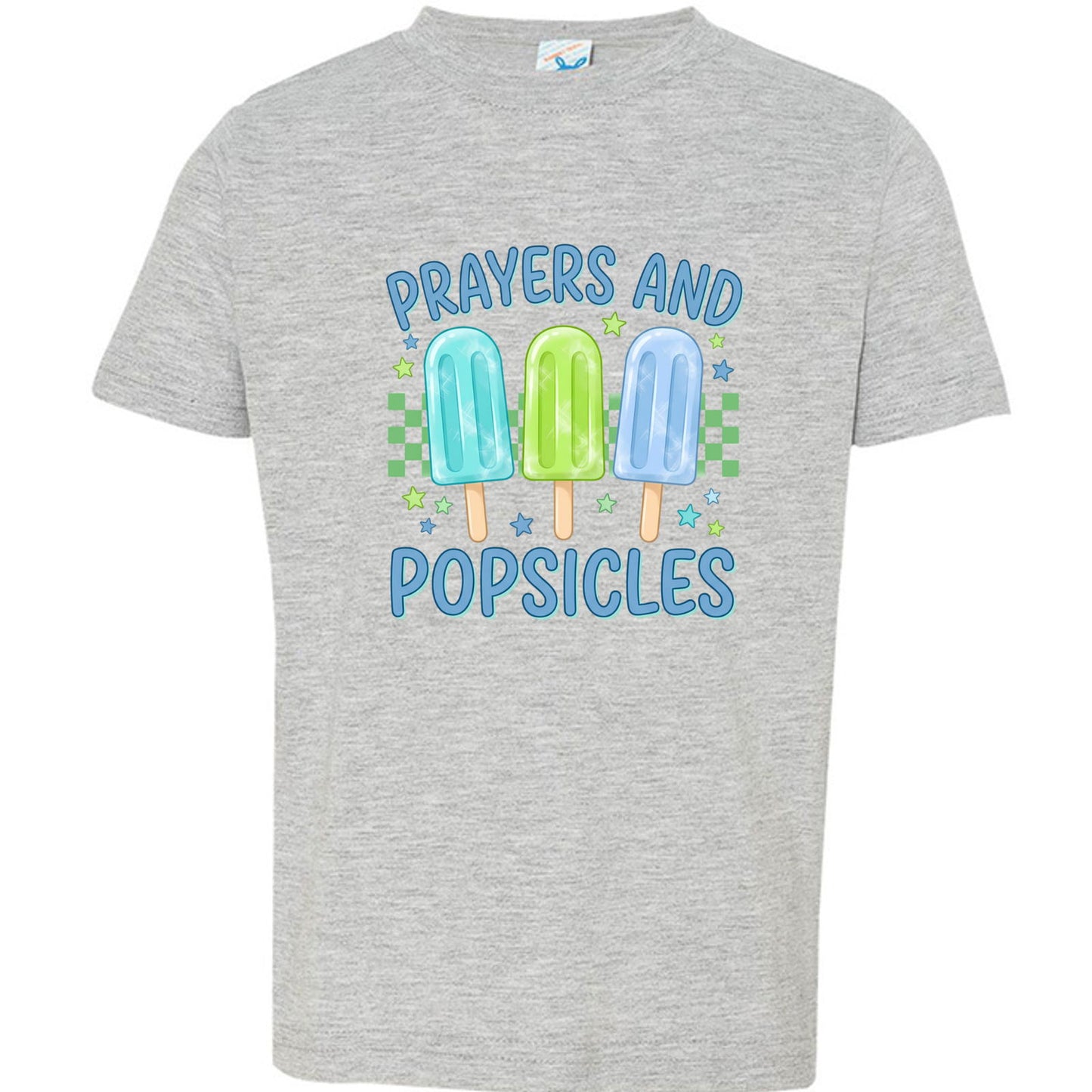 Prayers and Popsicles Toddler Christian T-shirt - ClaimedbyGodDesigns