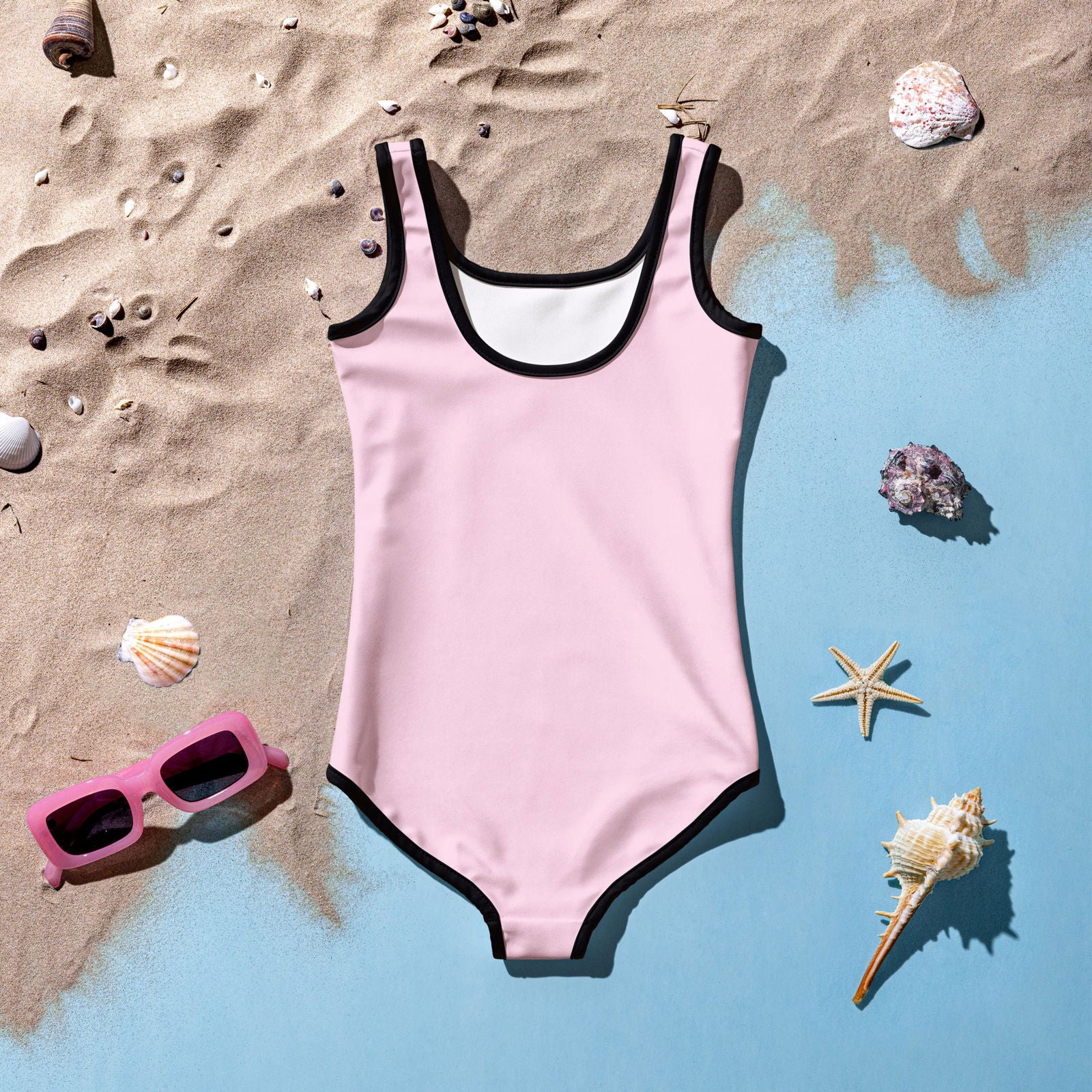 Pray Big Worry Small Christian Kids Swimsuit - ClaimedbyGodDesigns