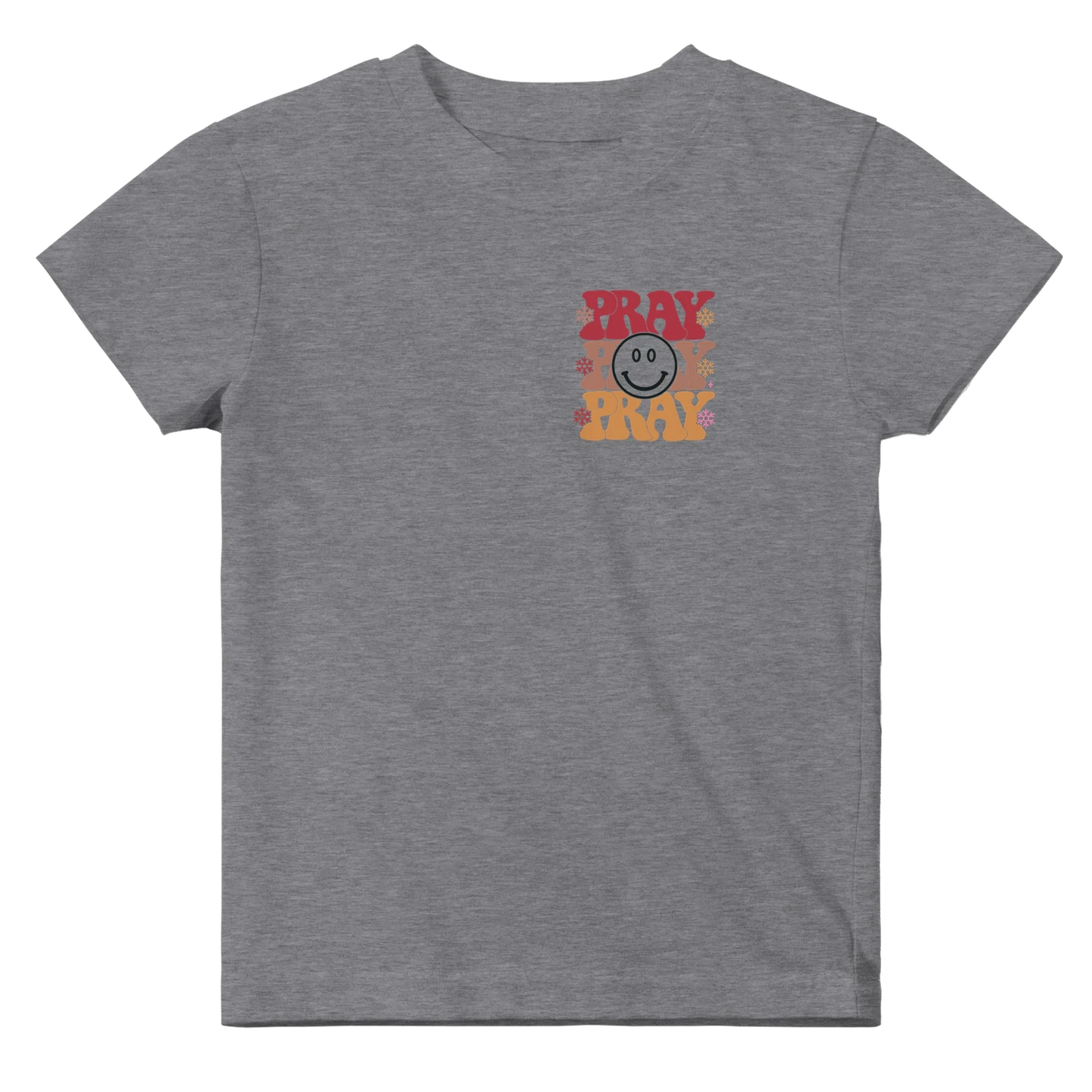 Pray Christian  Baby Crewneck T-shirt - ClaimedbyGodDesigns